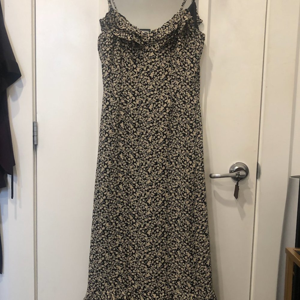 Floral Urban Outfitters Midi Dress- WORN ONCE
